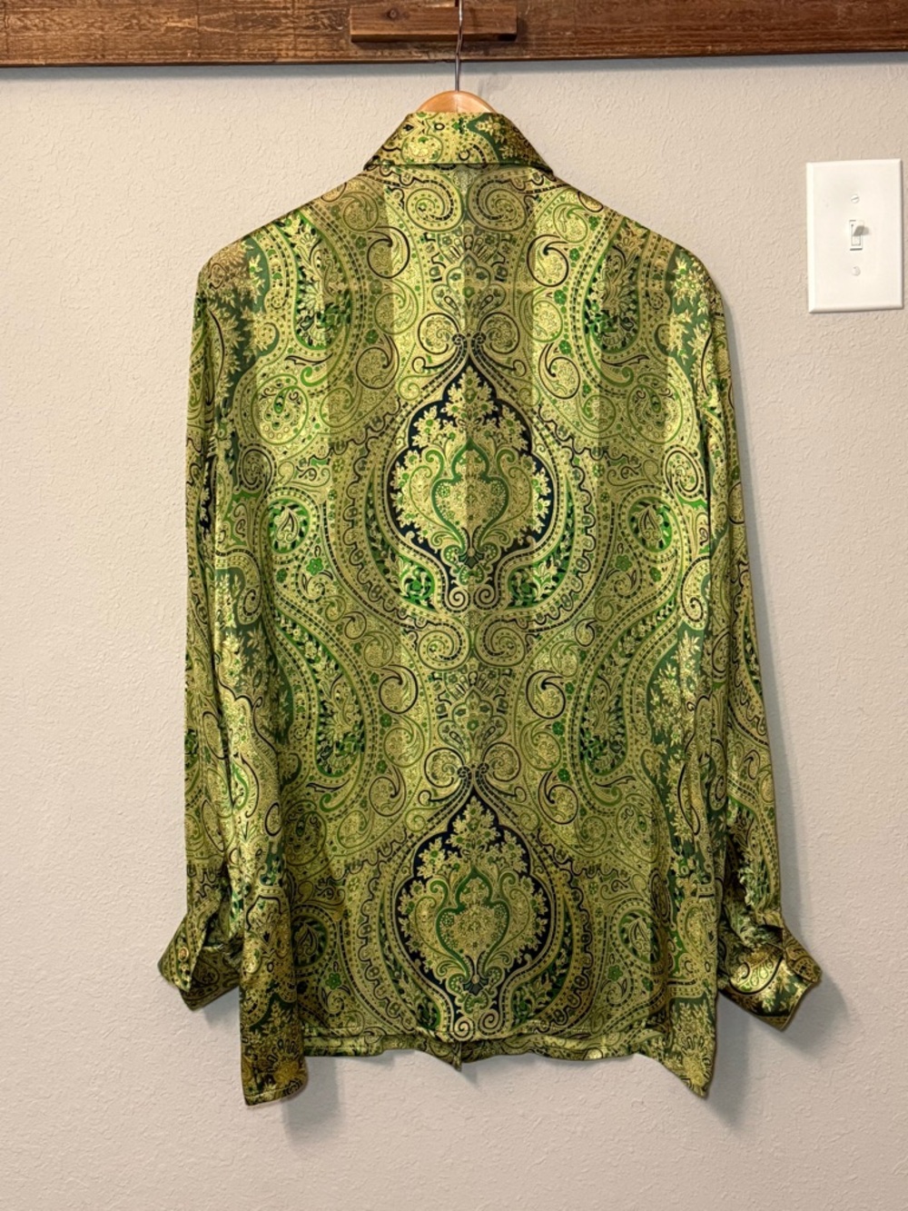 Escada By Margaretha Ley Vintage silk blouse Size 38 - Picture 5 of 15